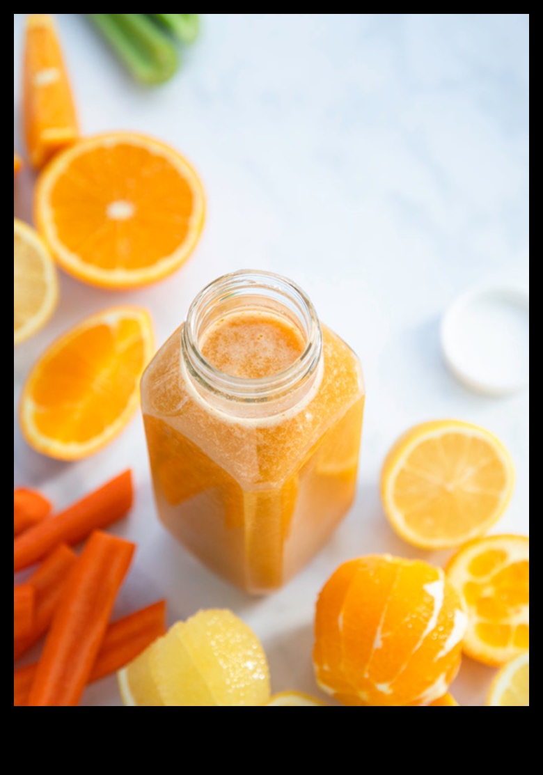 הדרים וקריאייטיב: ערבוב והתאמת טעמים למיצי גזר-תפוזים שאי אפשר לעמוד בפניו