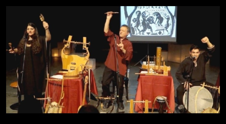 מזמורים הלניים: כלי נגינה ביוון העתיקה