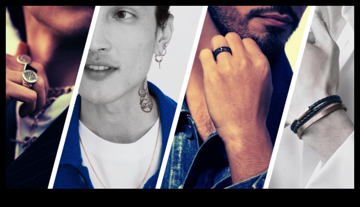 הצהרות אלגנטיות: חקור את עולם תכשיטי הגברים