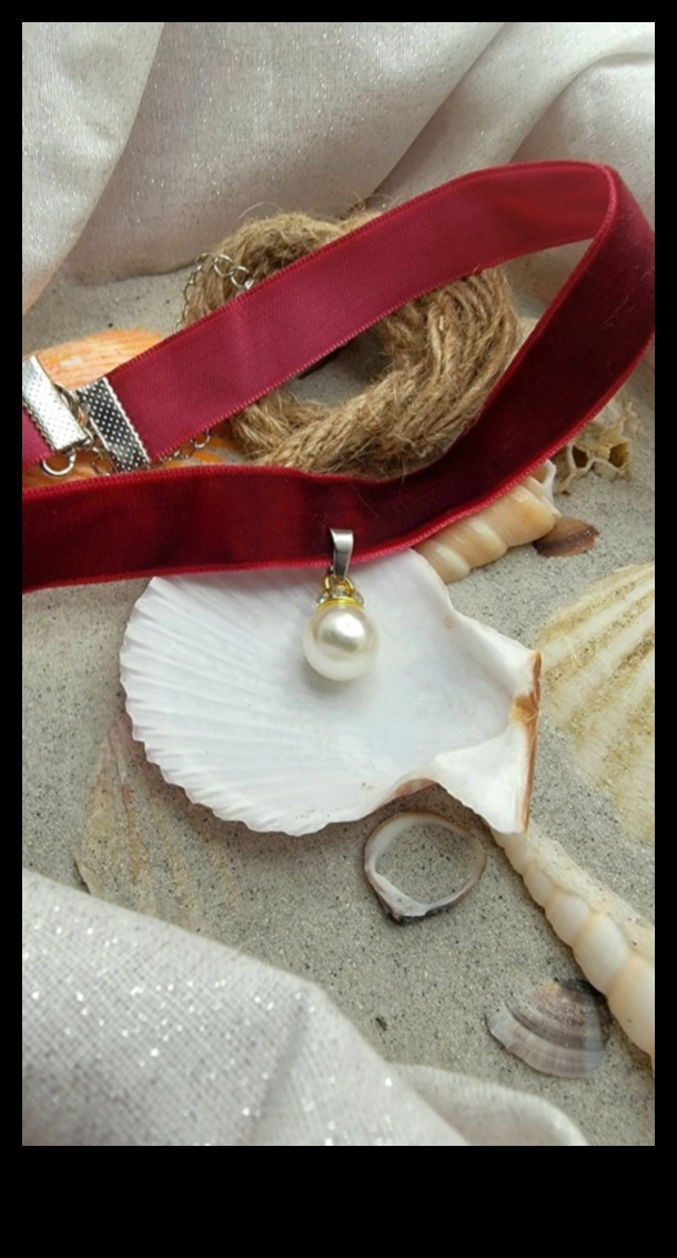 קטיפה קורנת: עטפו את צווארכם בצ'וקרס קטיפה יוקרתי