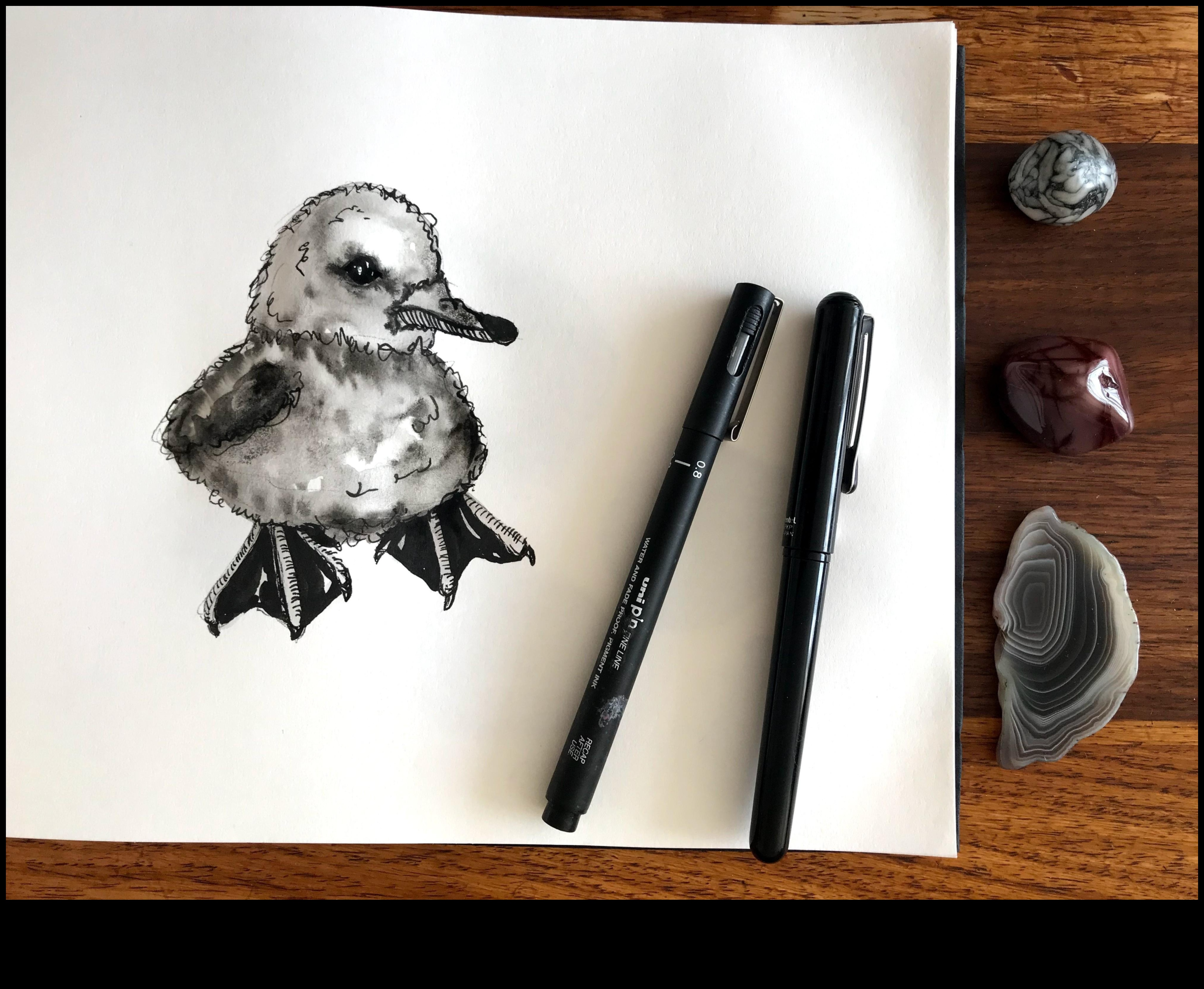 Micro Magic: גלה את האומנות מאחורי דיו מינימליסטי