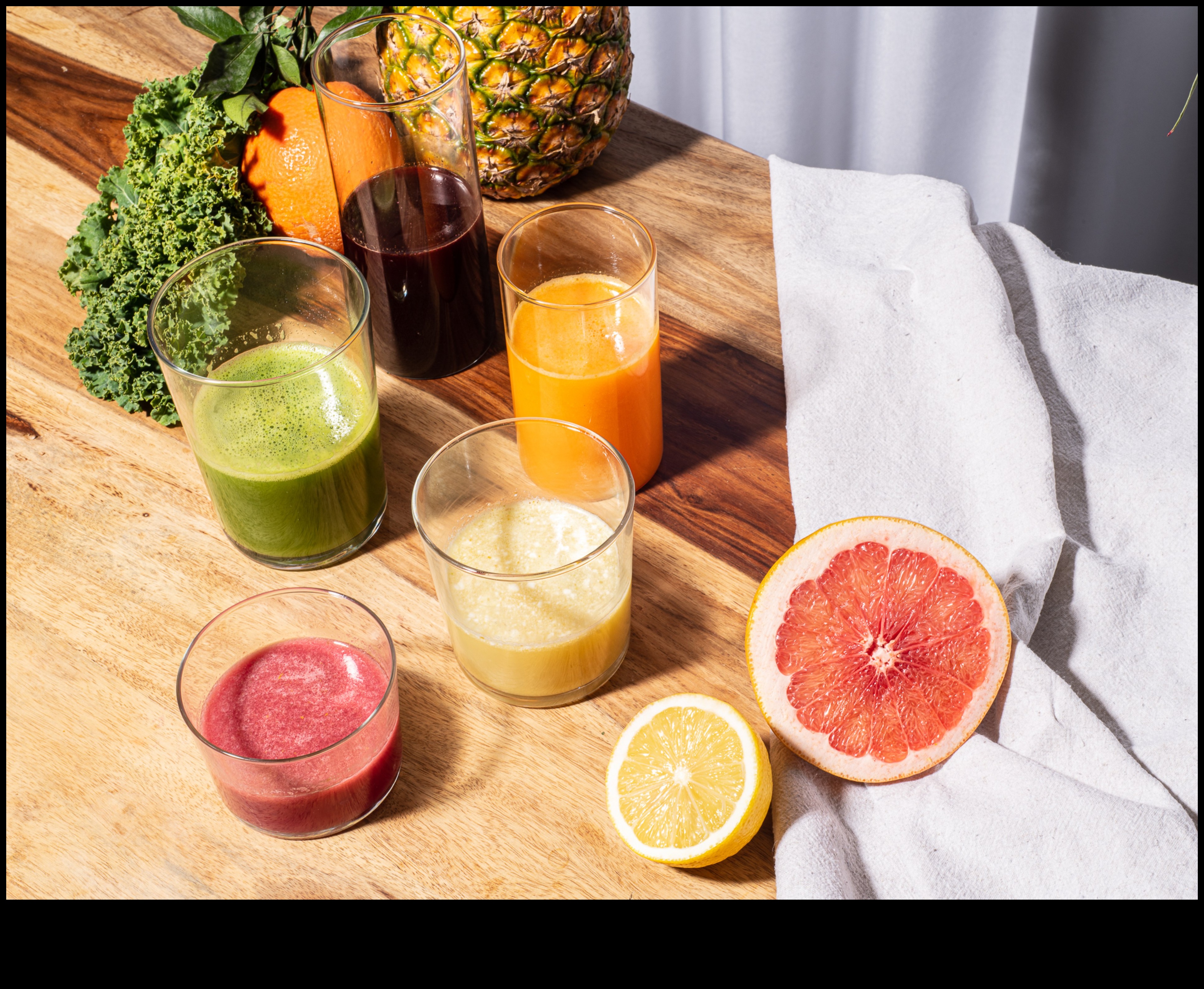 המדריך האולטימטיבי למיצי פירות טריים: יתרונות ומתכונים