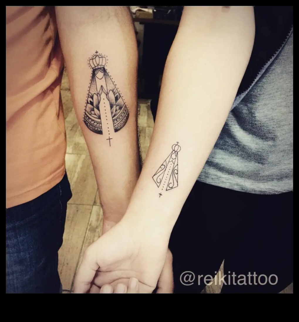 להבות תאומות: קעקועים זוגיים מציתים קשרים יצריים