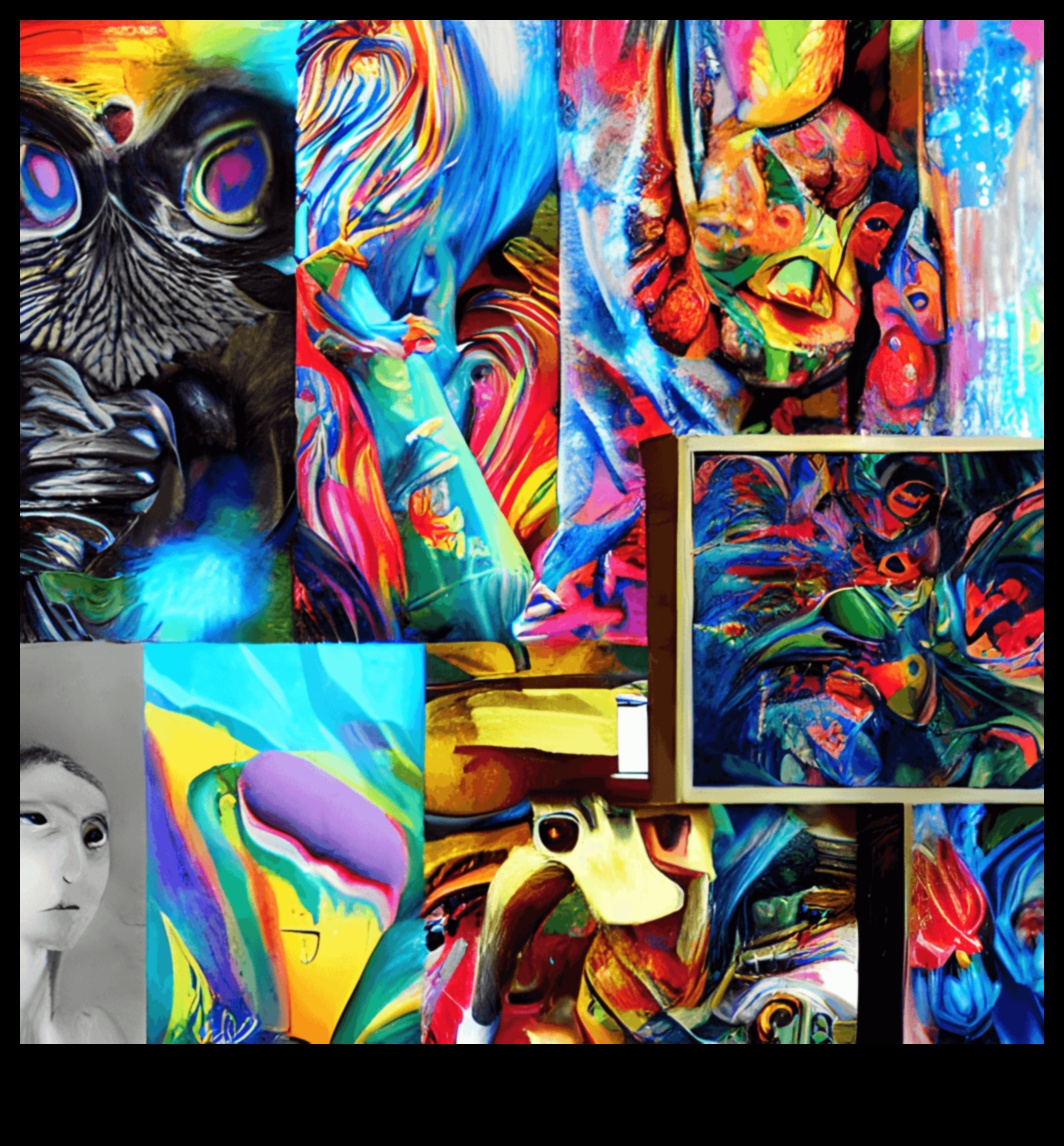 קנבס קליידוסקופ: ספקטרום הדמיון של אמנות מופשטת