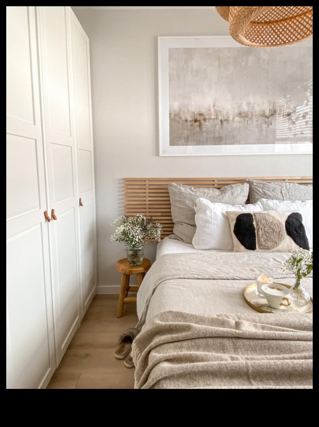 רעיונות לעיצוב חדר שינה סקנדינבי לשלווה