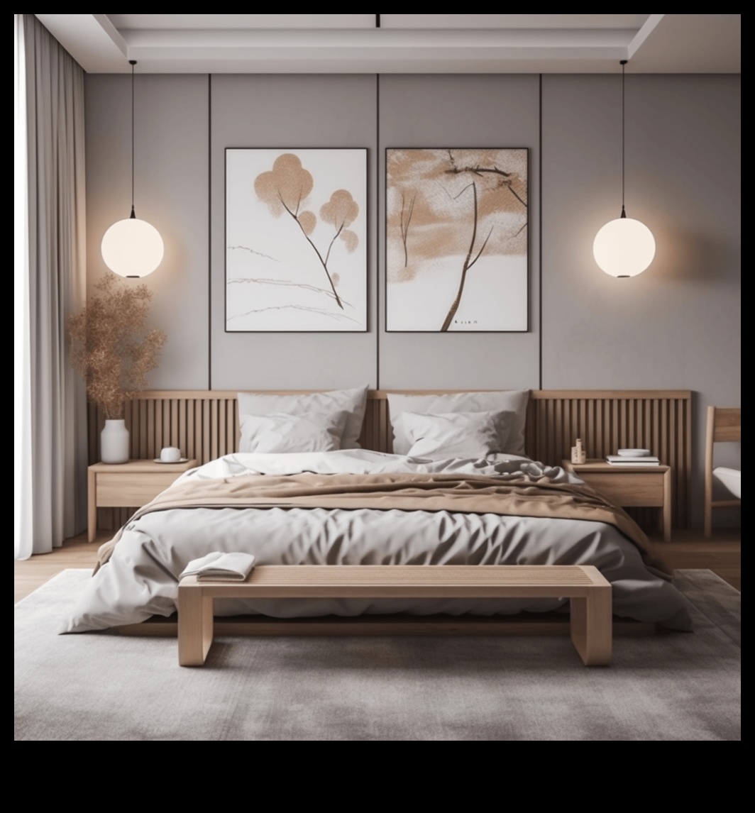 רעיונות לעיצוב חדר שינה סקנדינבי לשלווה