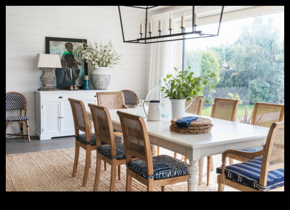 מהם כמה טיפים יעילים לעיצוב פינת אוכל חיצונית באווירה חופית?