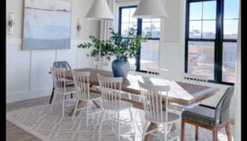 כיצד אוכל להשיג חדר אוכל בחווה עירונית עם נגיעות כפריות?