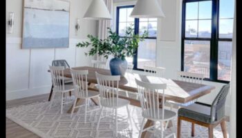 כיצד אוכל להשיג חדר אוכל בחווה עירונית עם נגיעות כפריות?