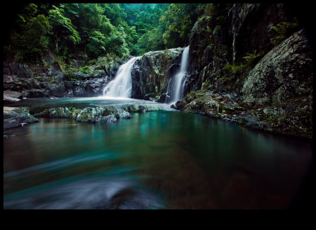 מפל קריסטל: מעטר את אצבעותיך במפל של גבישים