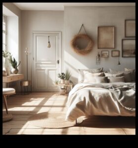 רעיונות לעיצוב חדר שינה סקנדינבי לשלווה