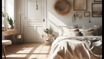 רעיונות לעיצוב חדר שינה סקנדינבי לשלווה
