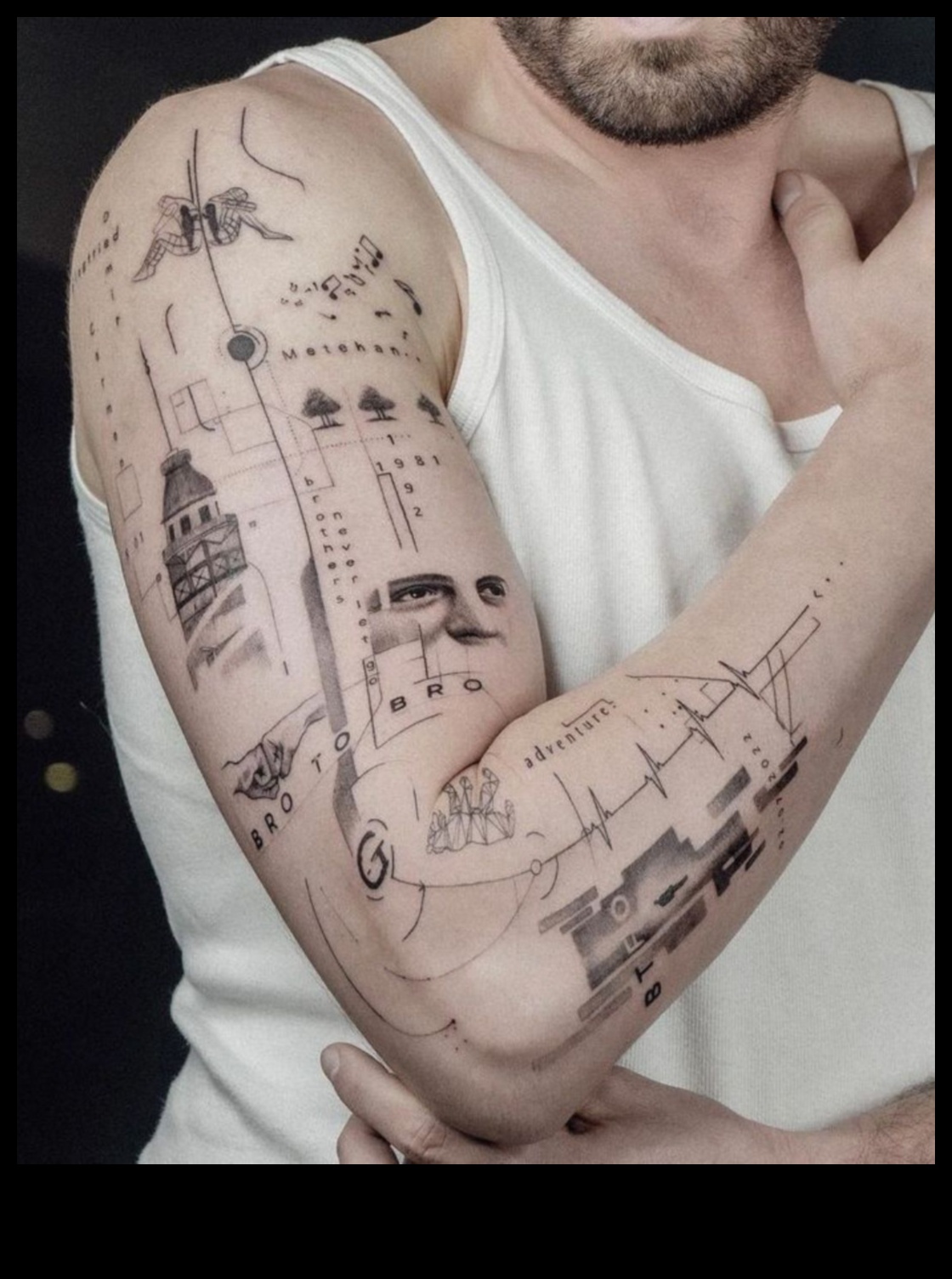 פיוז'ן אמנותי: איפה יצירתיות פוגשת עור בקעקועים