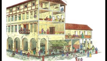 מגורים רומיים: ייצוגים אמנותיים של בתים עירוניים